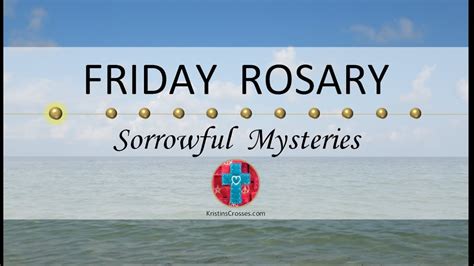 youtube rosary friday|More.